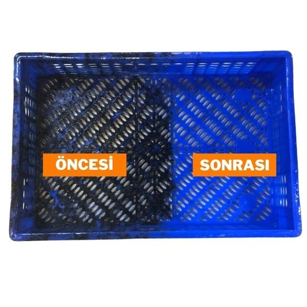 PX-228 BASINÇLI YIKAMA MAKİNASI KASA-PALET TEMİZLİK SIVISI (KÖPÜKSÜZ-ORGANİK)